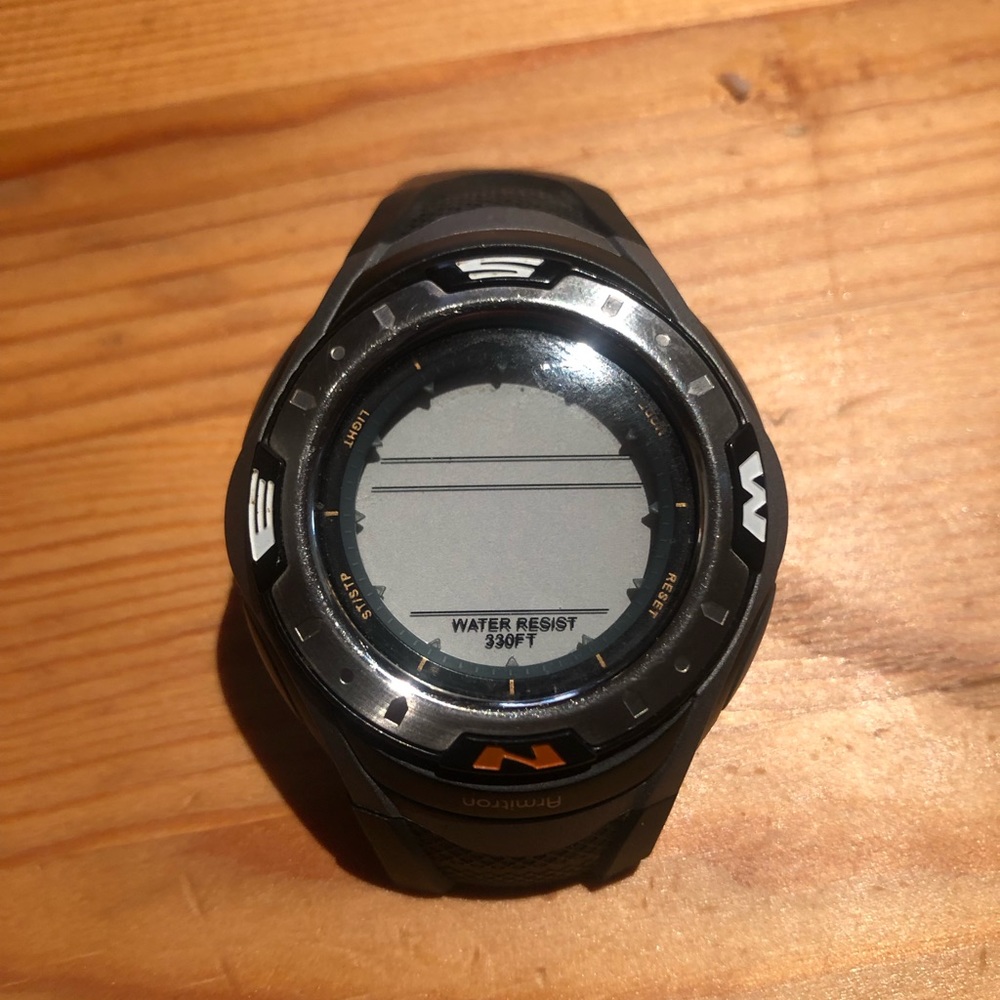 Armiltron watch may need battery